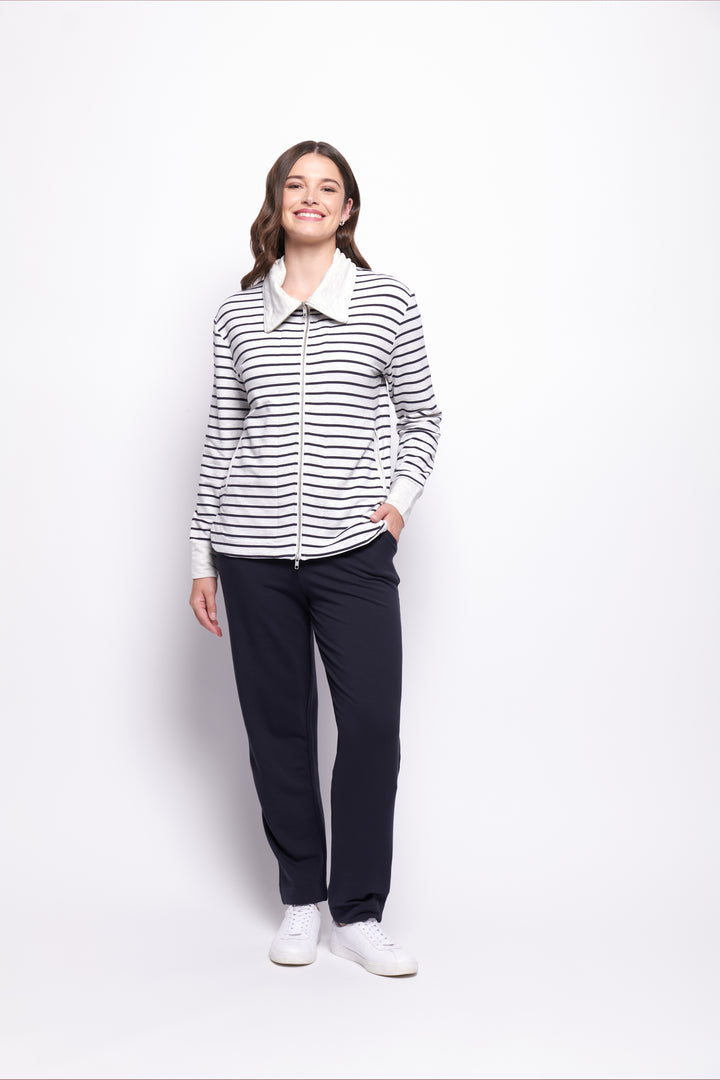 Software Upgrade Jacket - Stripe - F21