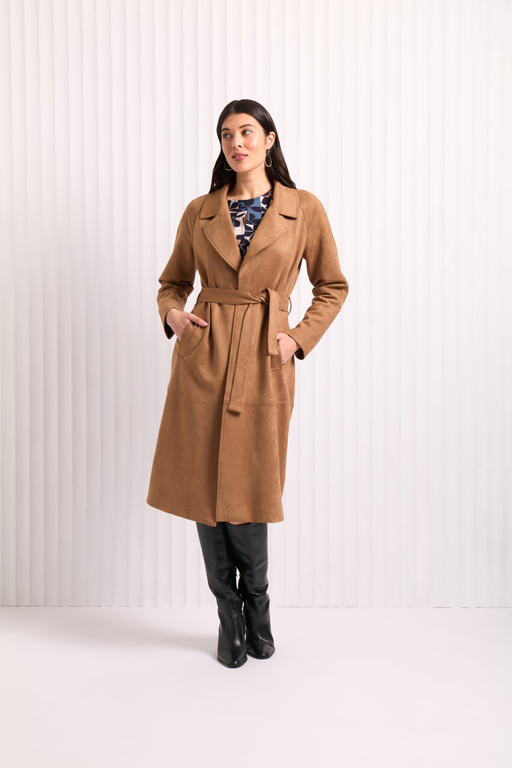 Faux-Sure Trench - Biscuit - F26