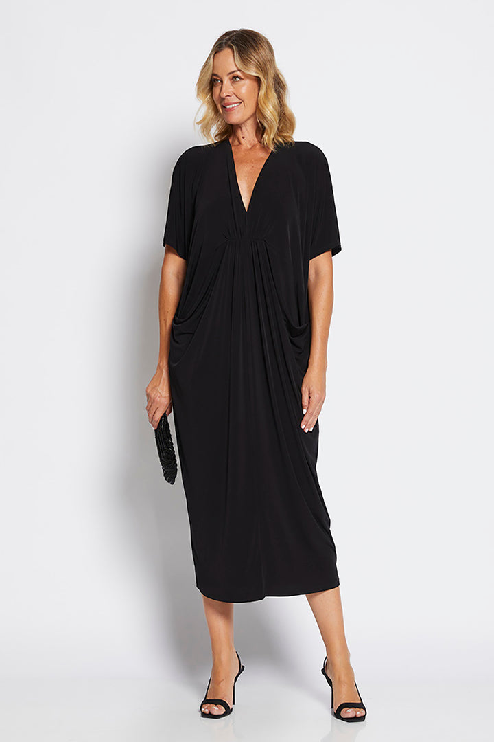 Farrah kaftan Dress - Black - PH26