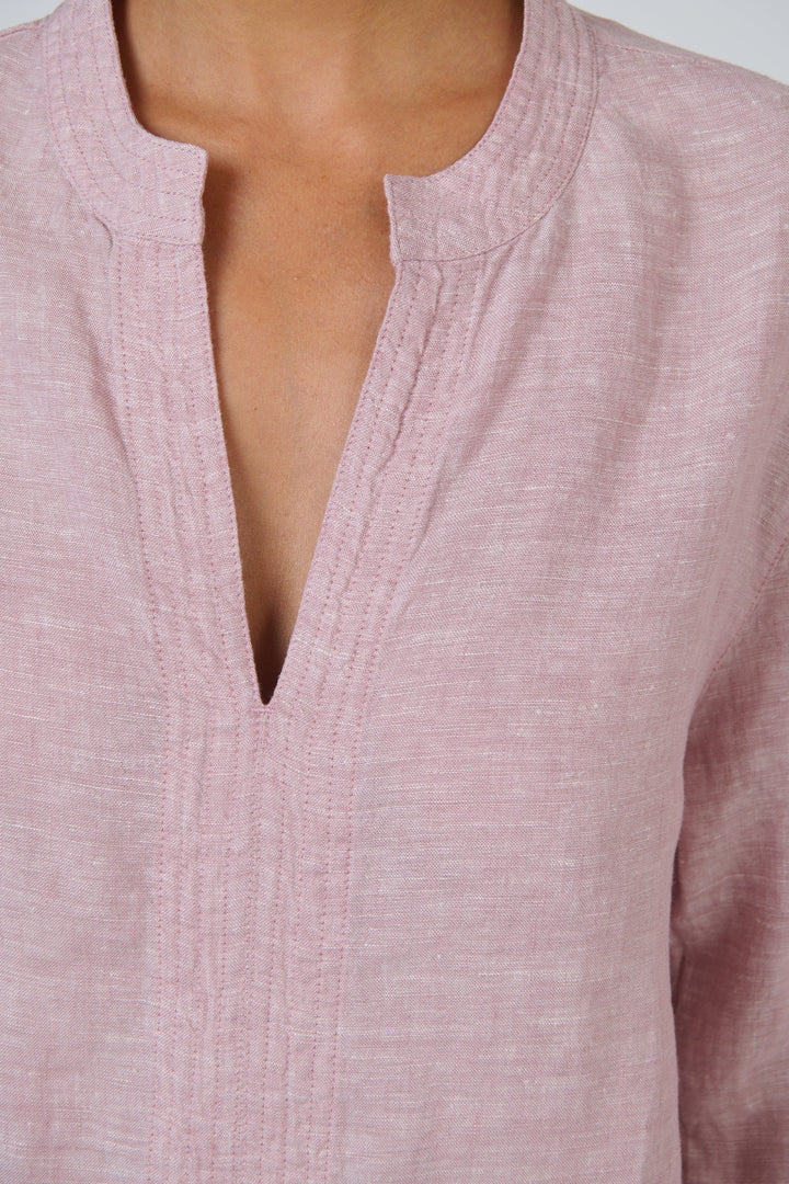Blush Linen Top - OJ93