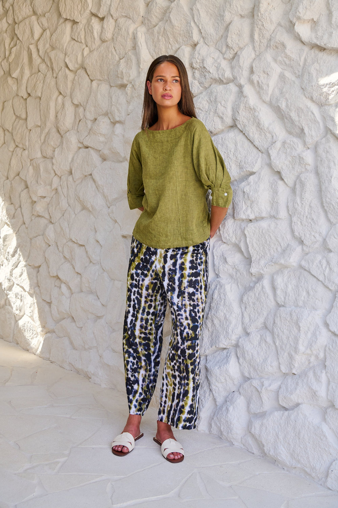 Lichen Linen Pant