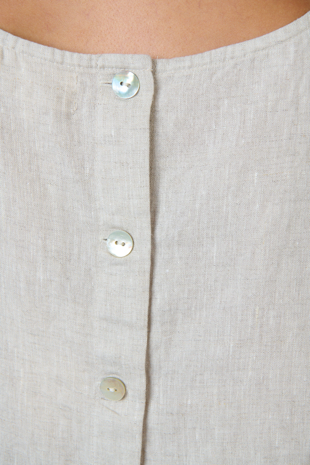 Alessia Linen Top