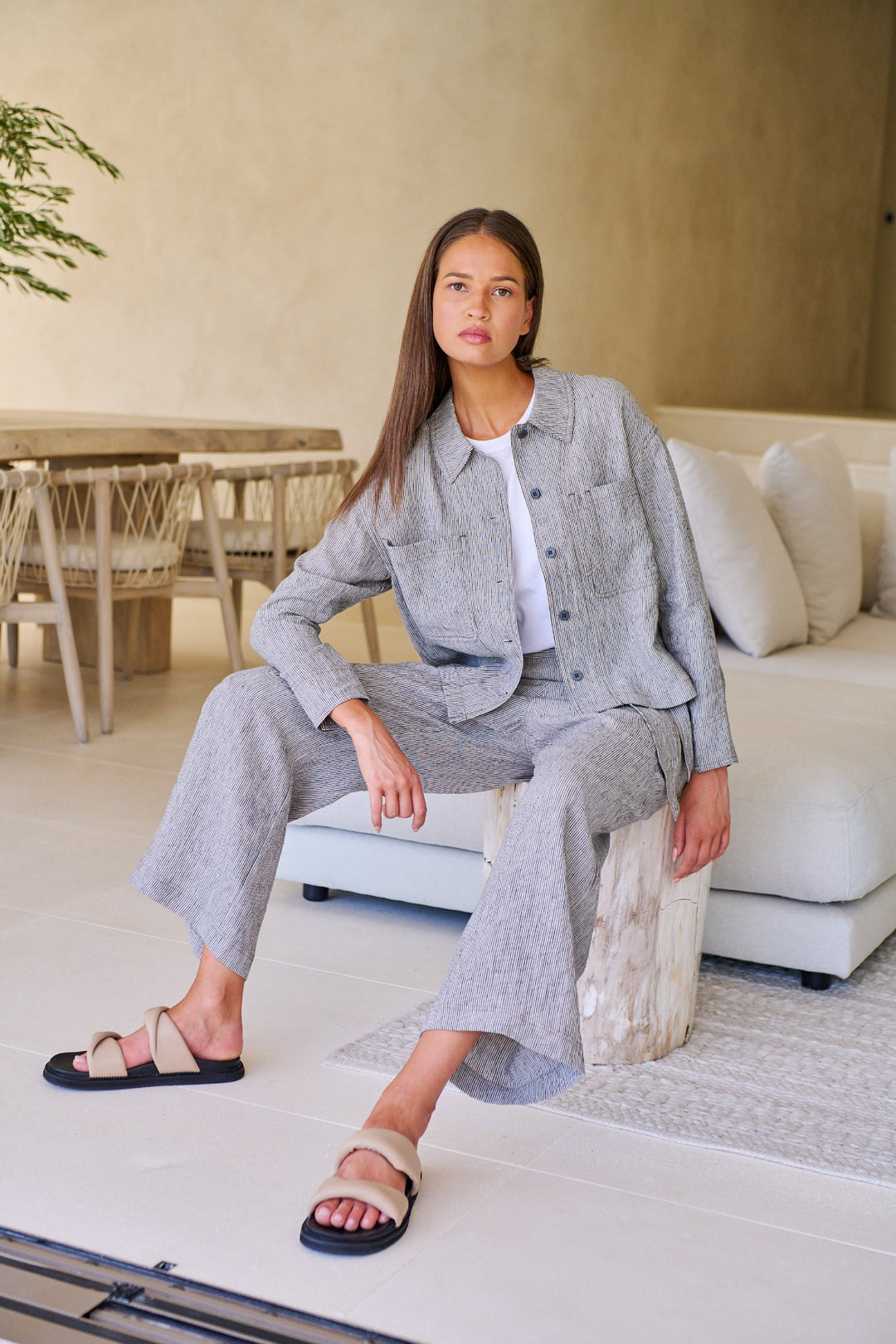 Rue Linen Pant - OJ85