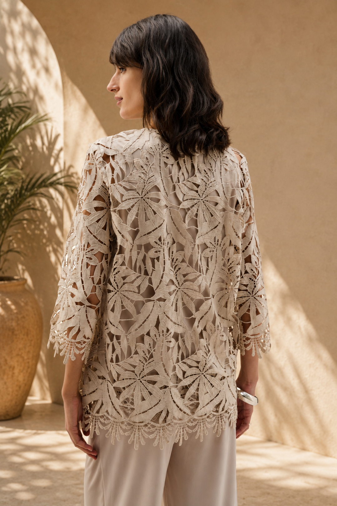 Guipure Lace Cover-Up - JR50