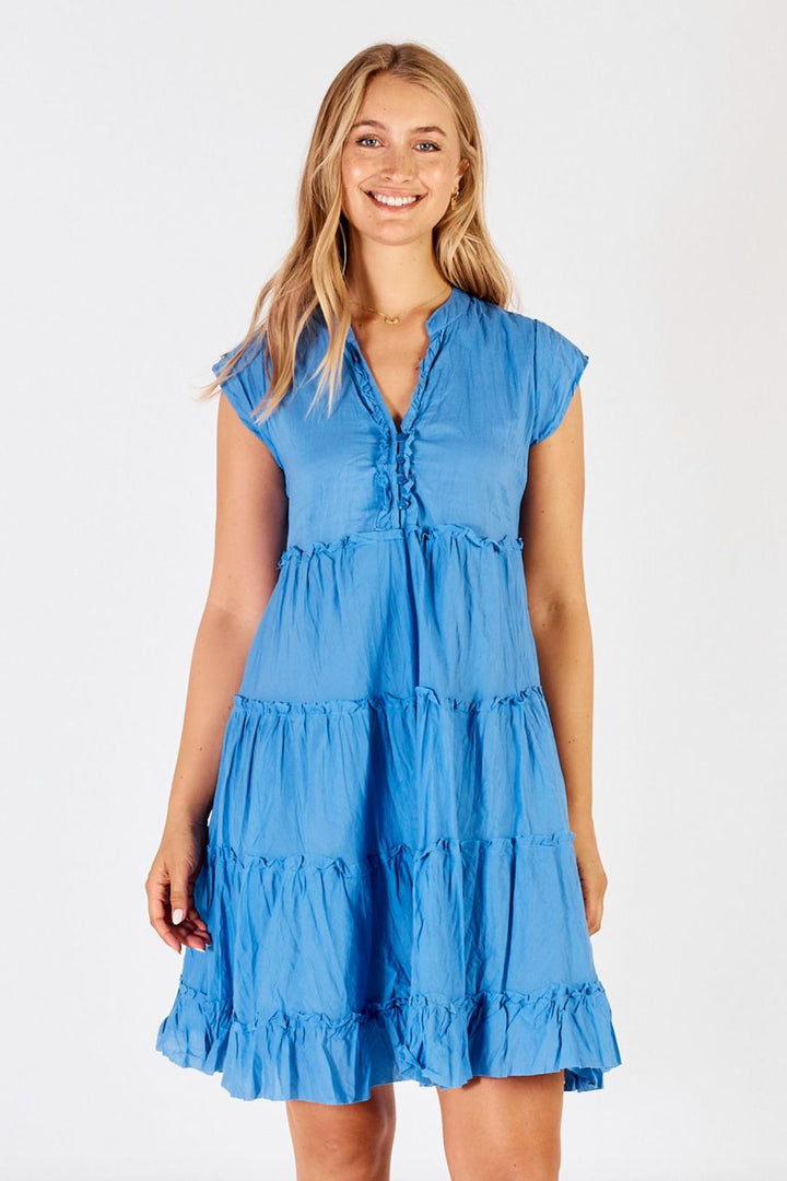 Gwen Dress - Periwinkle - LL16