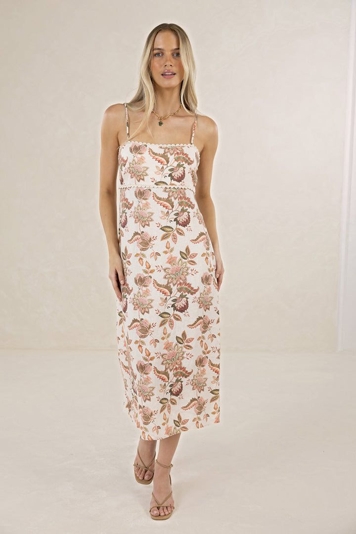 Bohemian Rose Strappy Dress - HM29