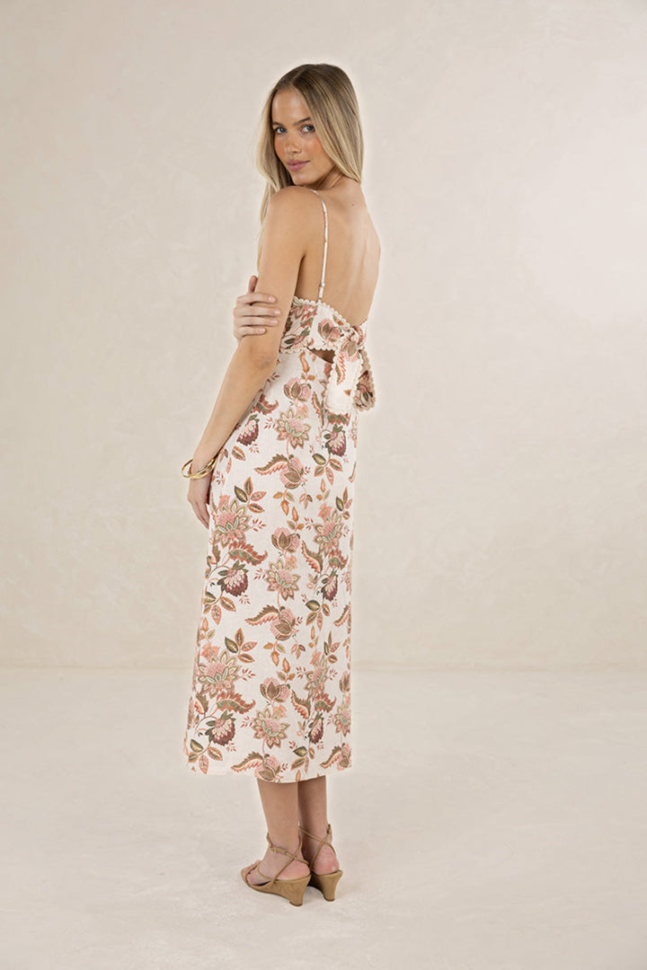 Bohemian Rose Strappy Dress - HM29