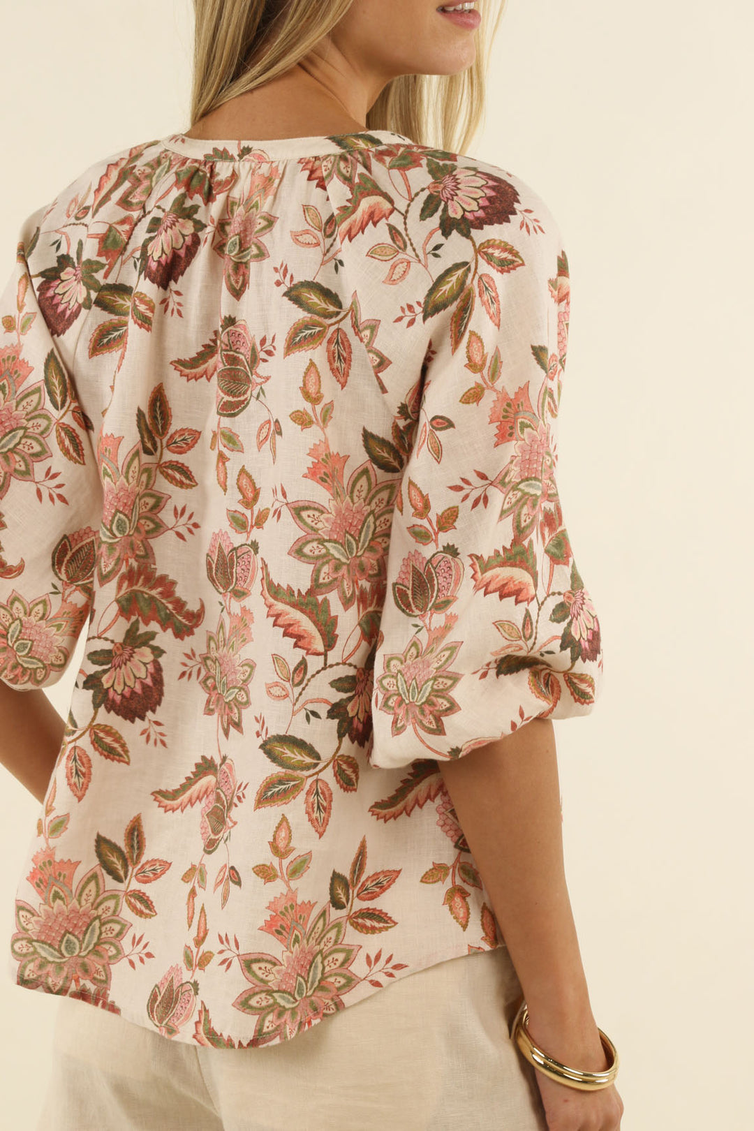 Bohemian Rose Blouse - HM28