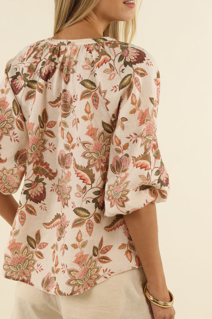 Bohemian Rose Blouse - HM28