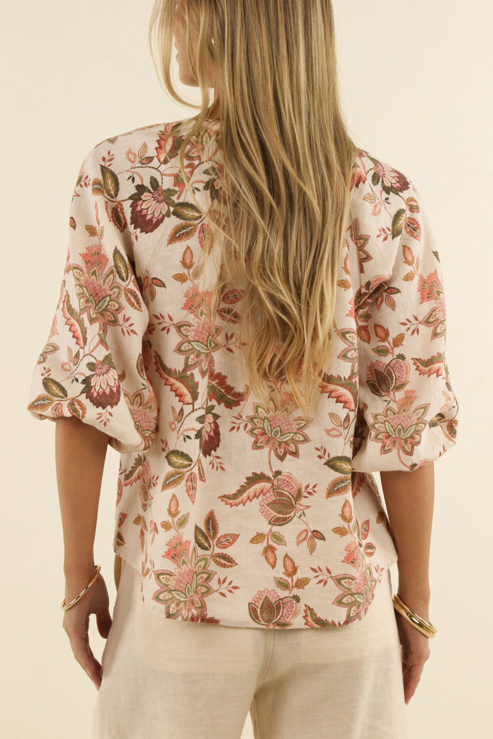 Bohemian Rose Blouse - HM28