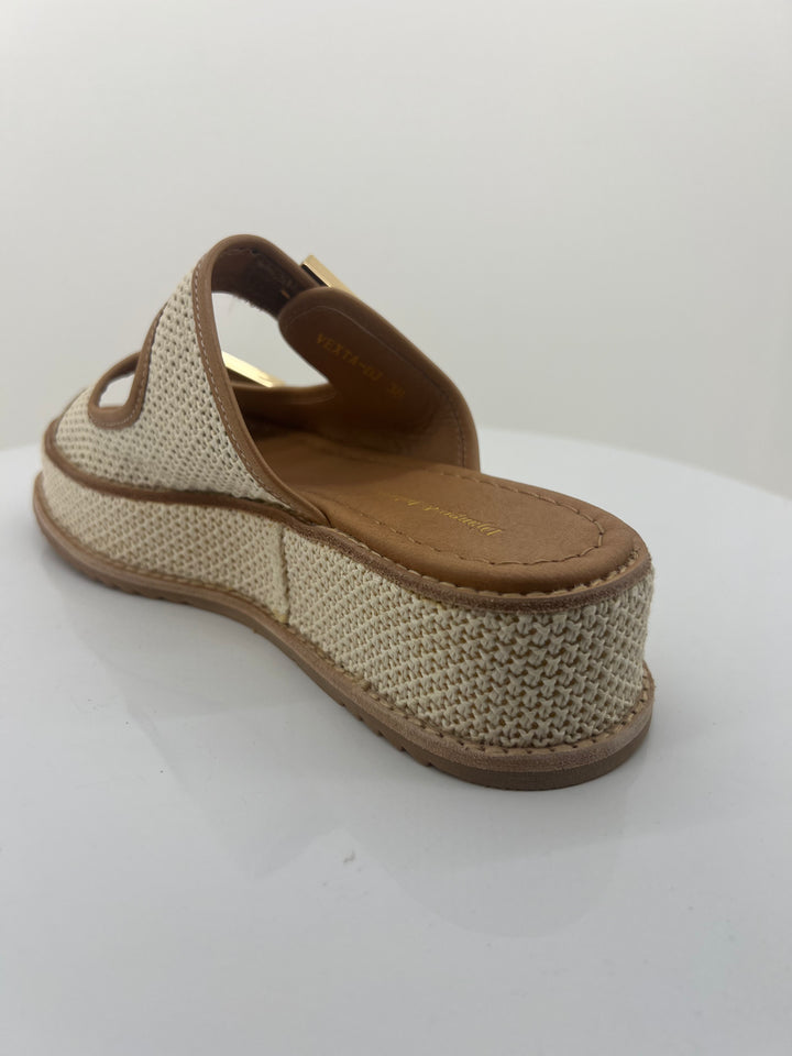 Vexta Slides - Tan & Ivory - DJ41