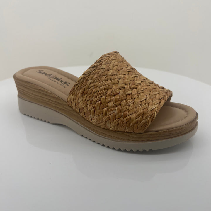 Elonora Wedge - Cuoio - SD4