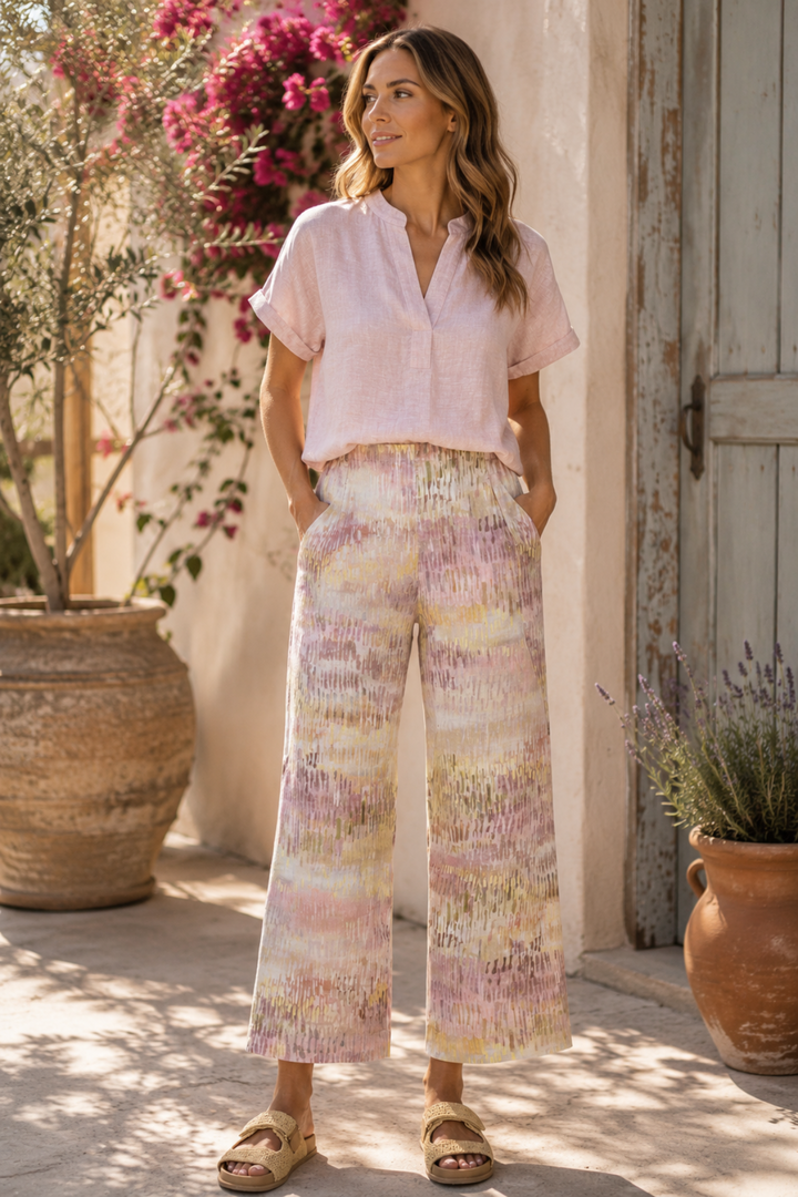 Jardin Linen Pant - OJ92