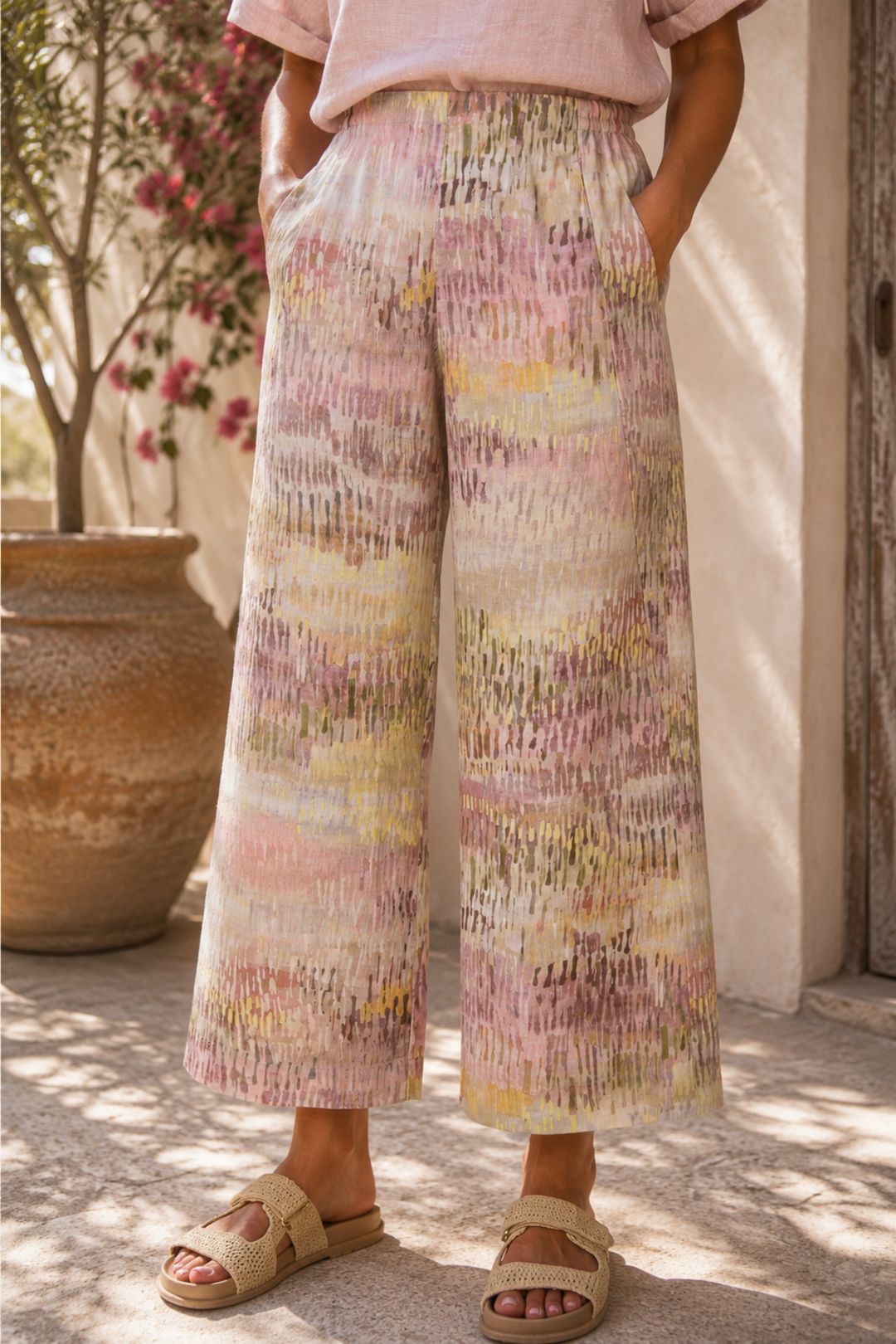 Jardin Linen Pant - OJ92