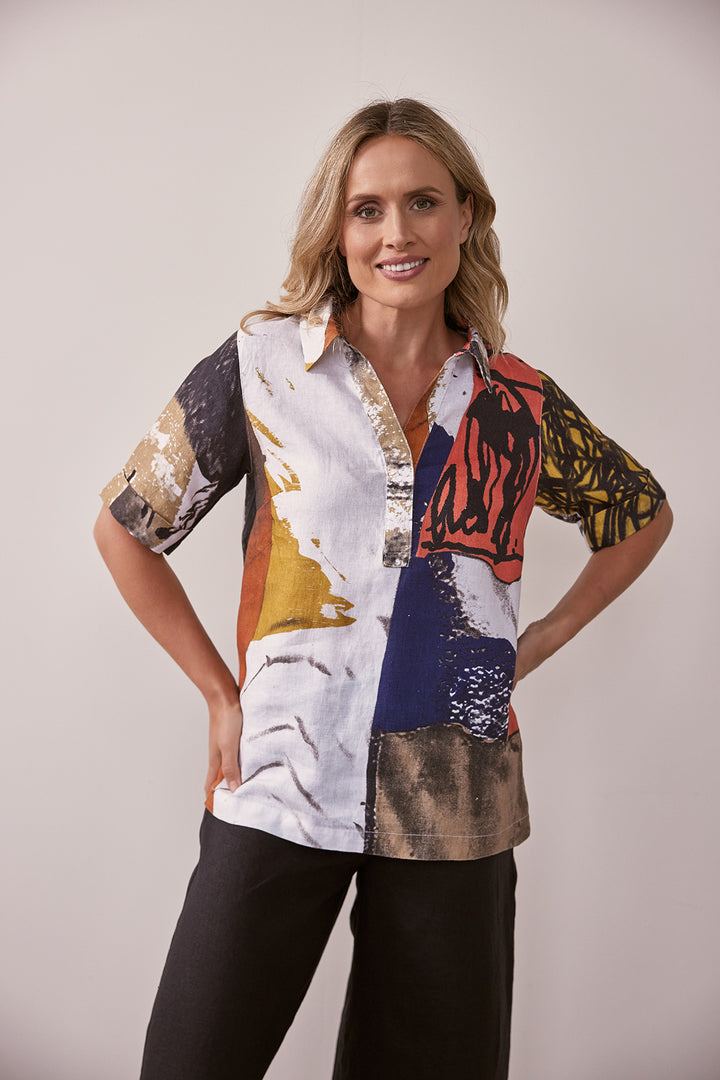 Kabuki Tunic Top - Print - SS13