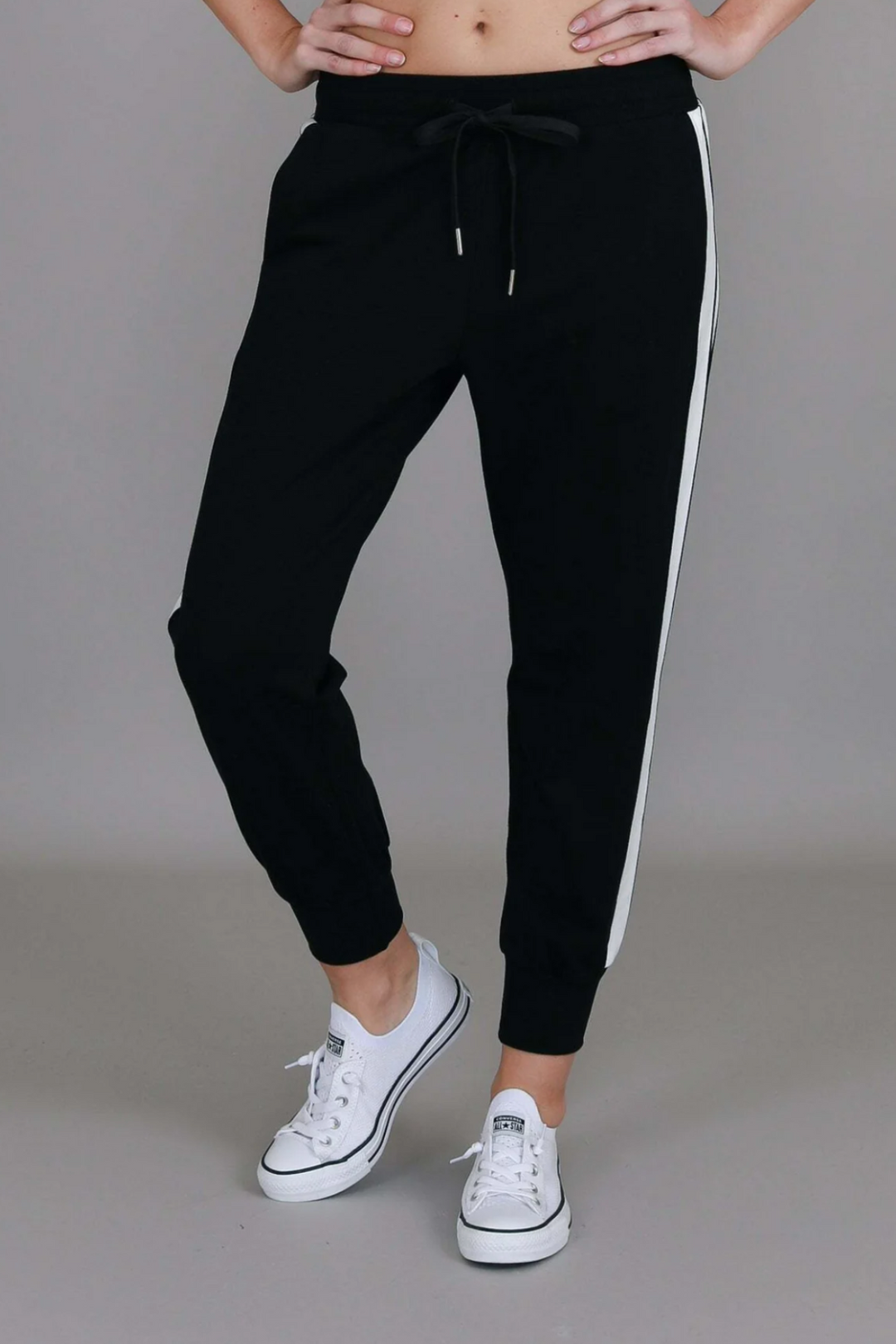 Longford Side Line Sweatpants - Black - RD14