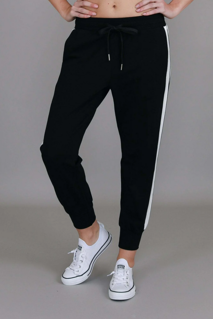 Longford Side Line Sweatpants - Black - RD14