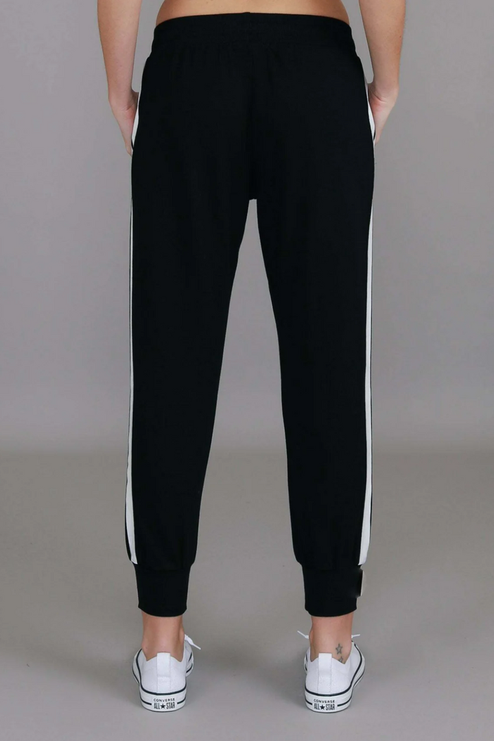 Longford Side Line Sweatpants - Black - RD14