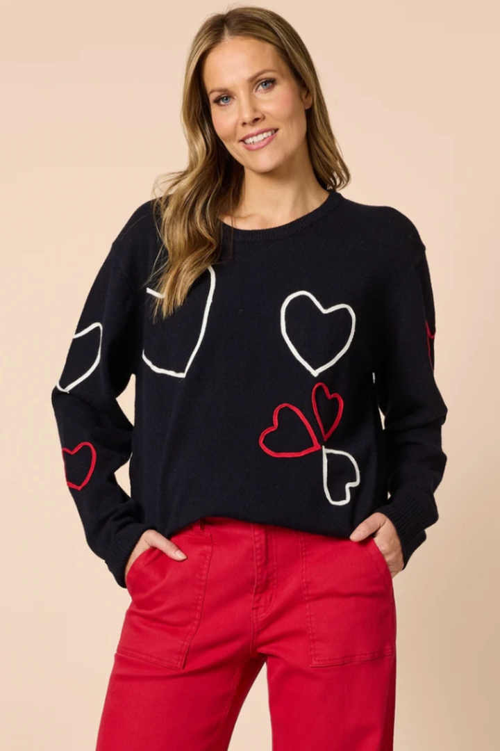 Love Me Knit - Navy - TZ41