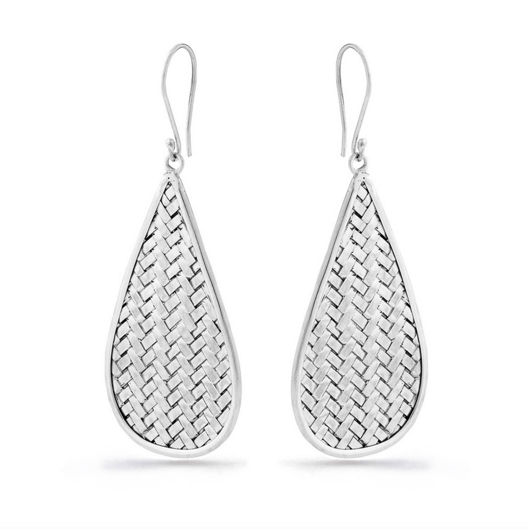 Lovina Silver Earrings - Silver - NS3