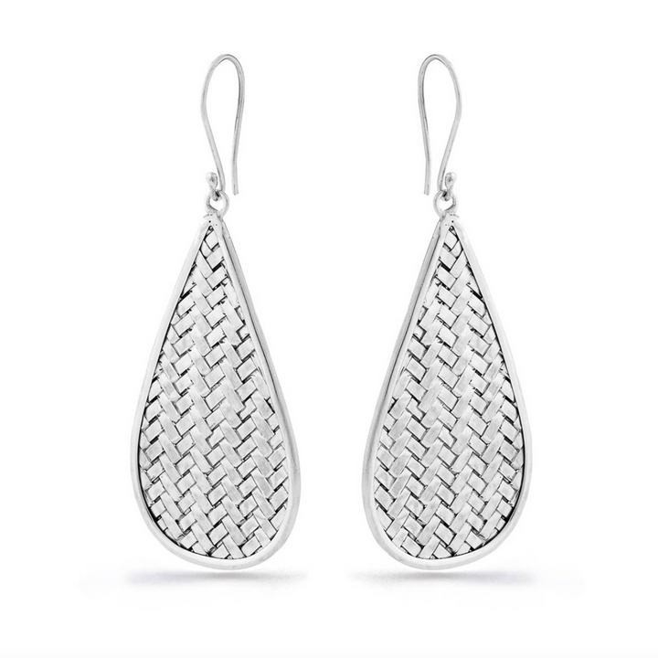 Lovina Silver Earrings - Silver - NS3