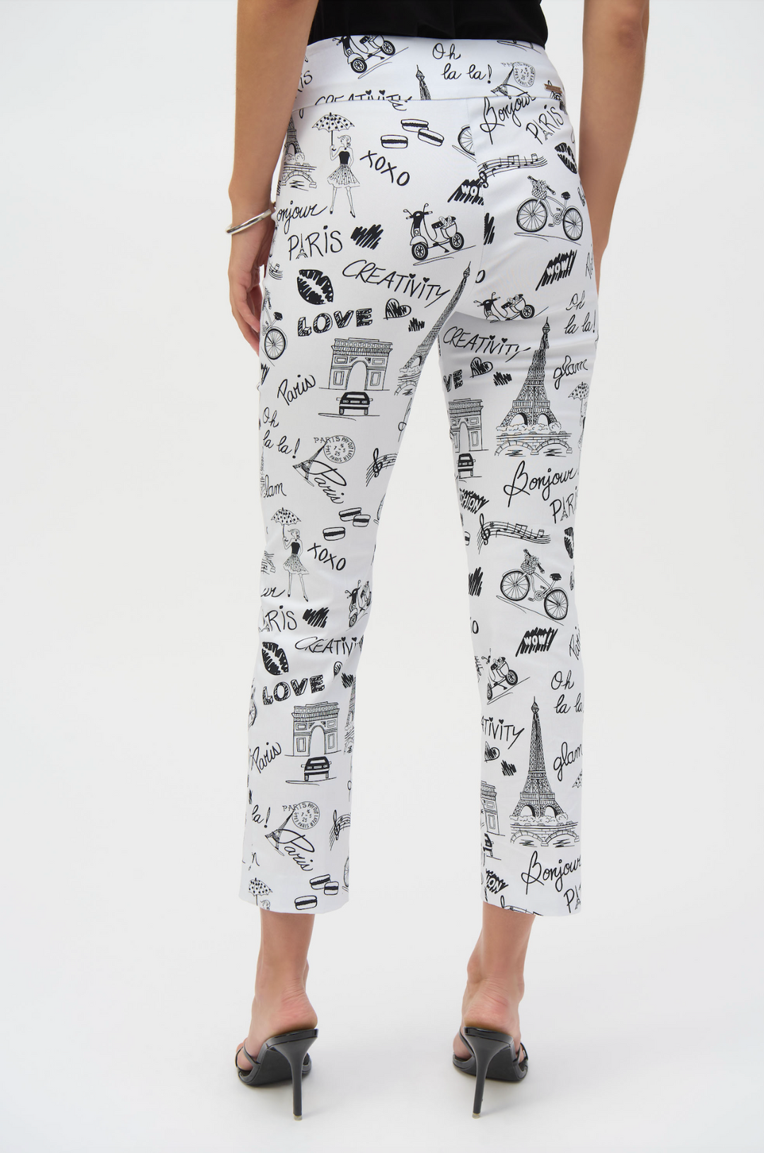 Millennium Print Pant - Vanilla/Black - JR73