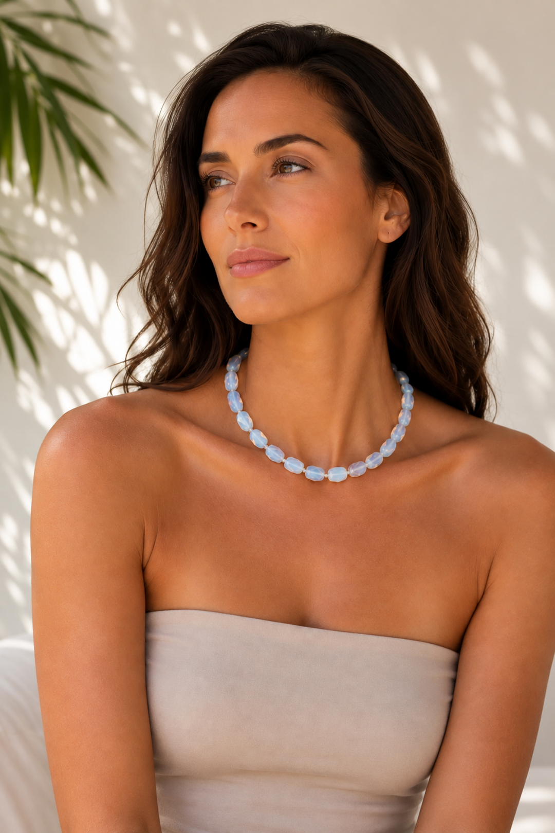 Sunmoon Necklace - Moonstone - KL5
