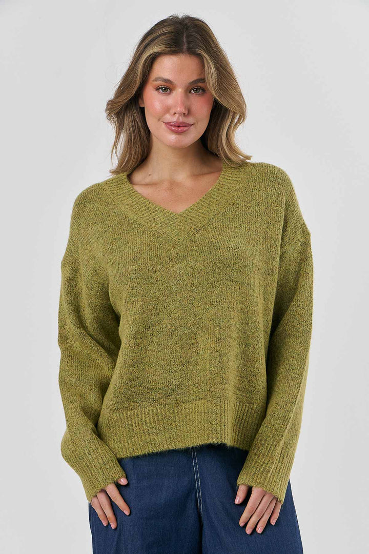 Sandra Multifleck Knit - Bay - OJ55