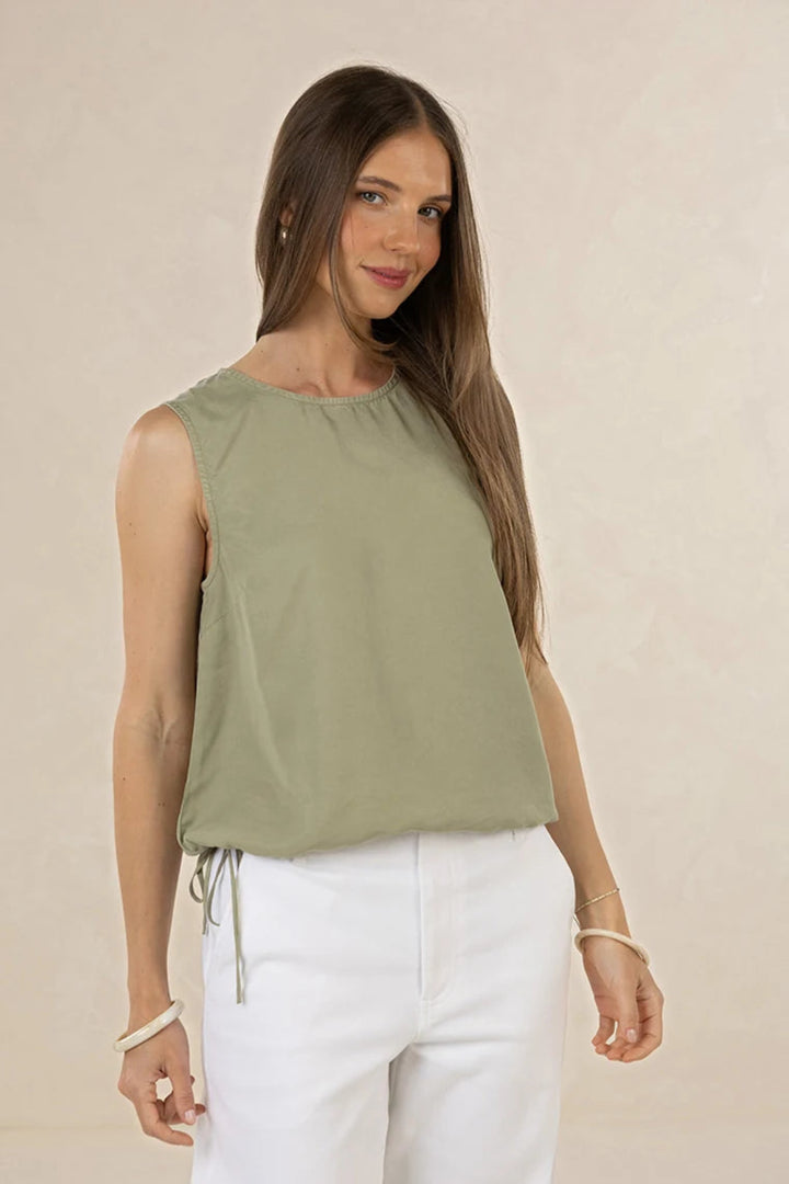 Humidity Lifestyle Onyx Top - Khaki