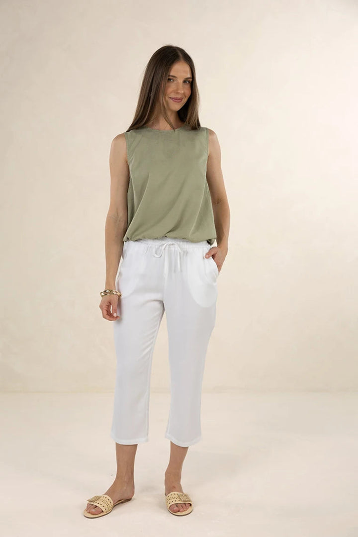Humidity Lifestyle Onyx Top - Khaki