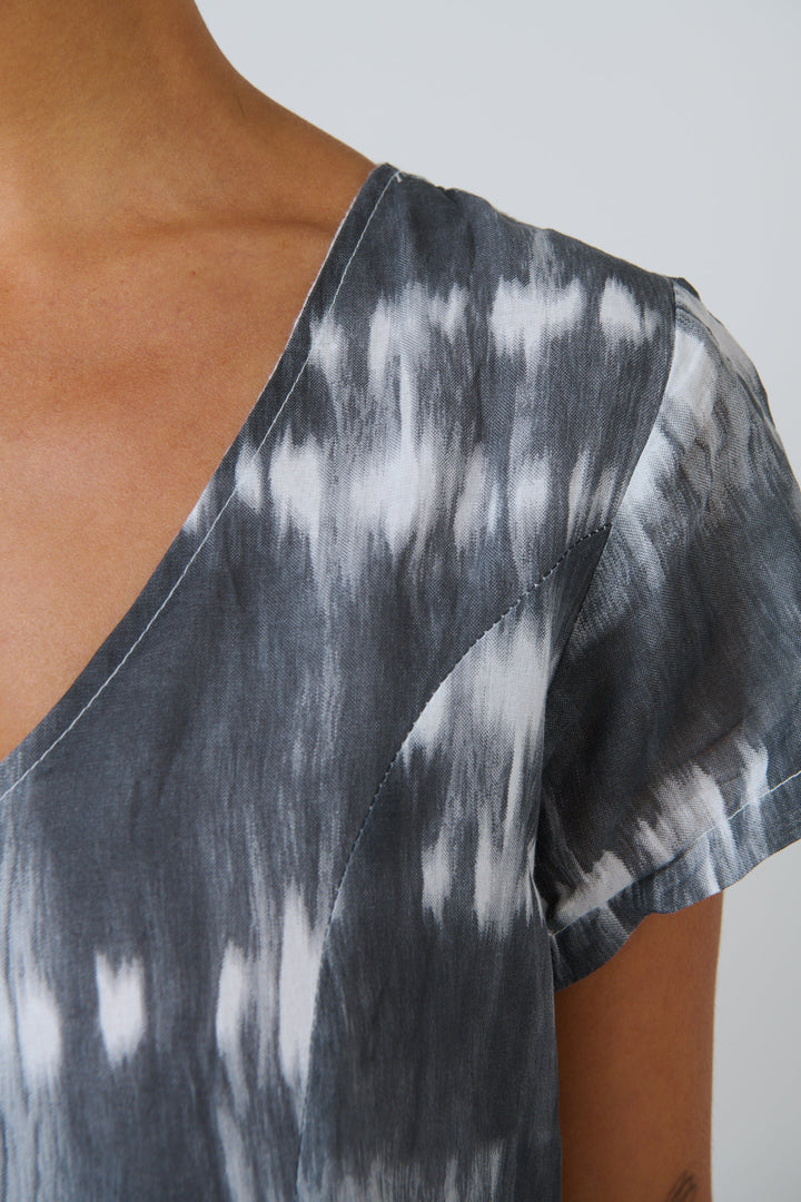 Shadow Basalt Cotton Dress