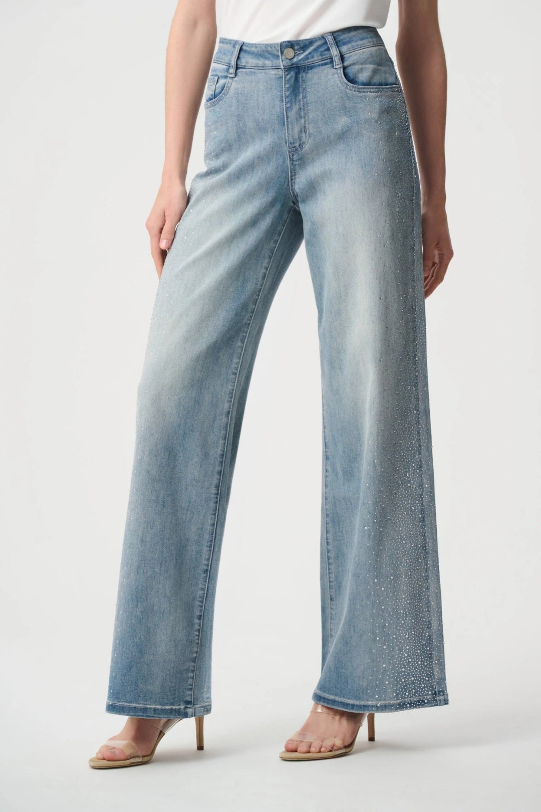 Joseph Ribkoff Rhinestone Jean