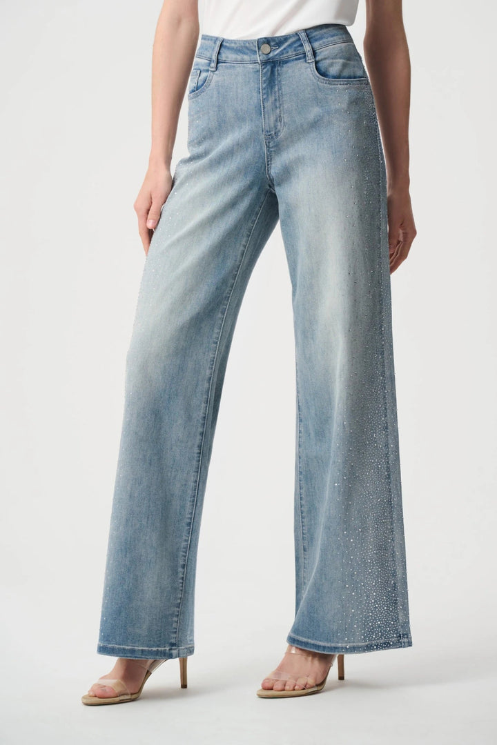 Joseph Ribkoff Rhinestone Jean