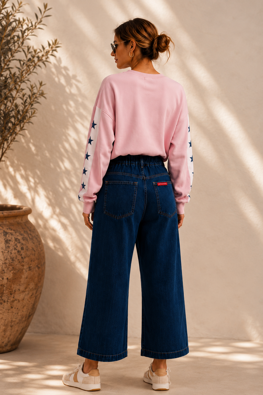 Rubi Crop Jean - Indigo Blue - SL3