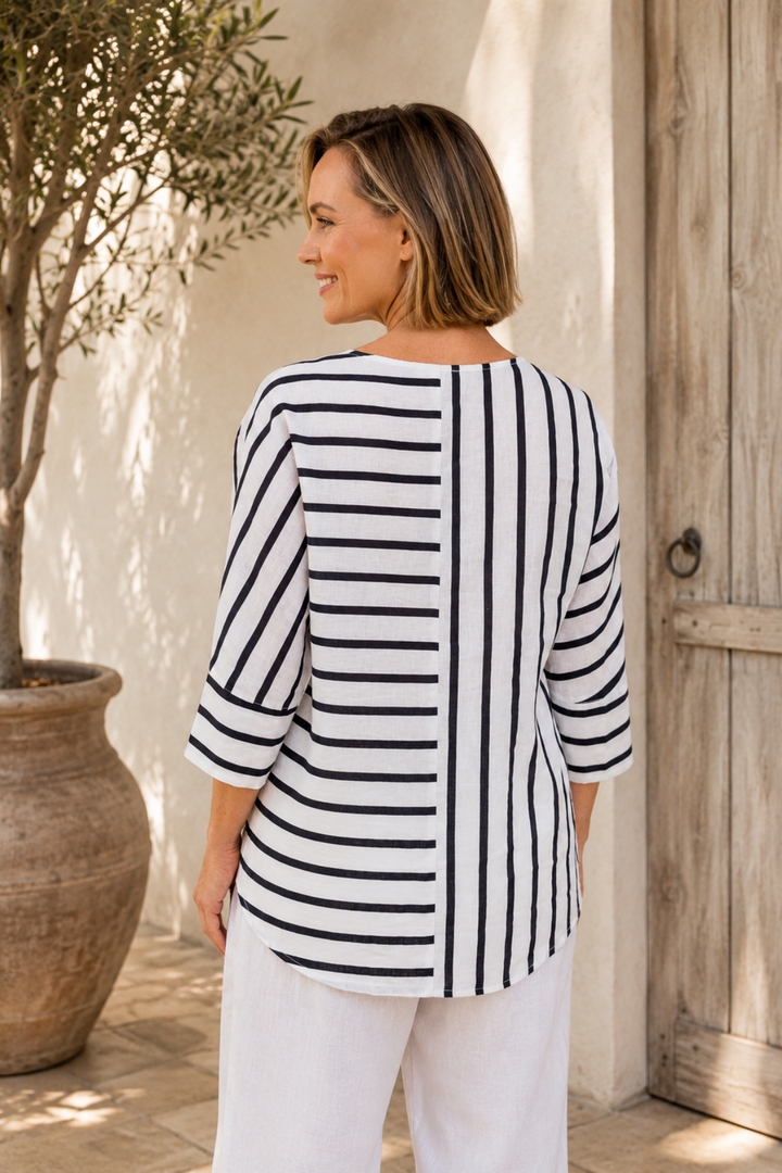 Dolman Linen Top - SS1
