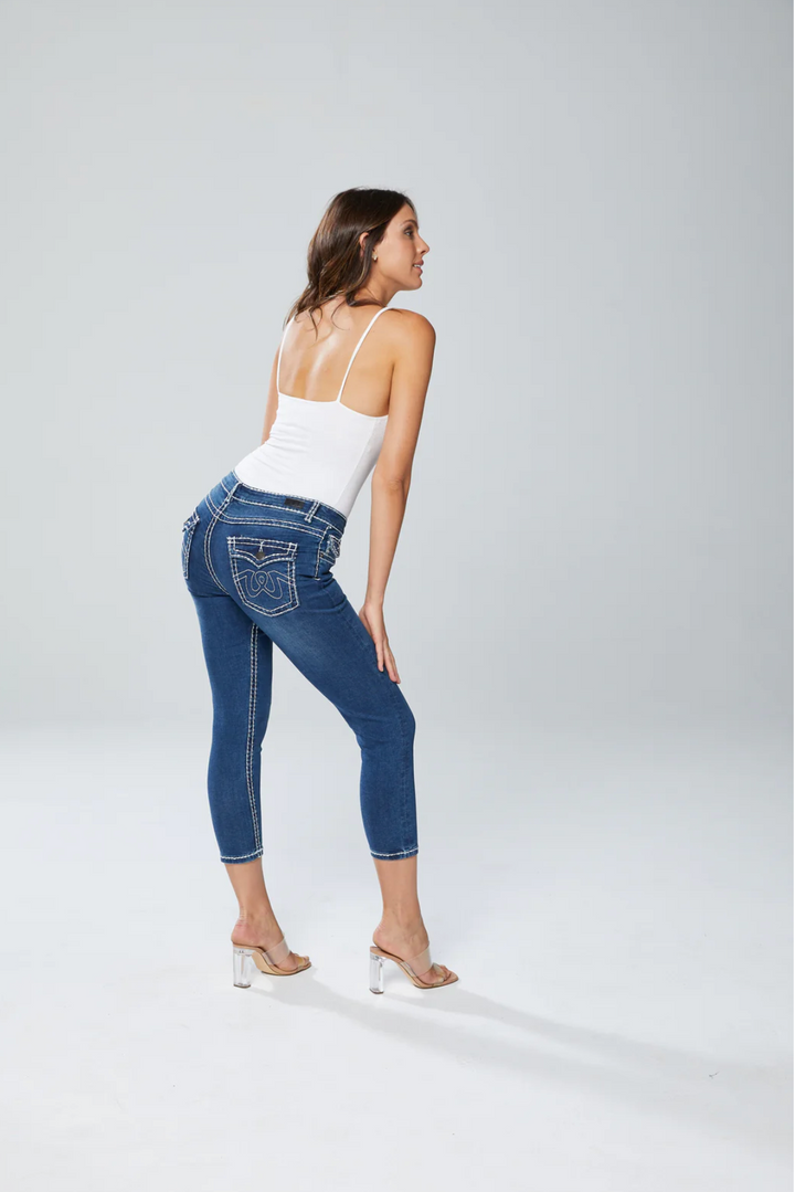 Chelsea Crop Taper Jean - NLJ29