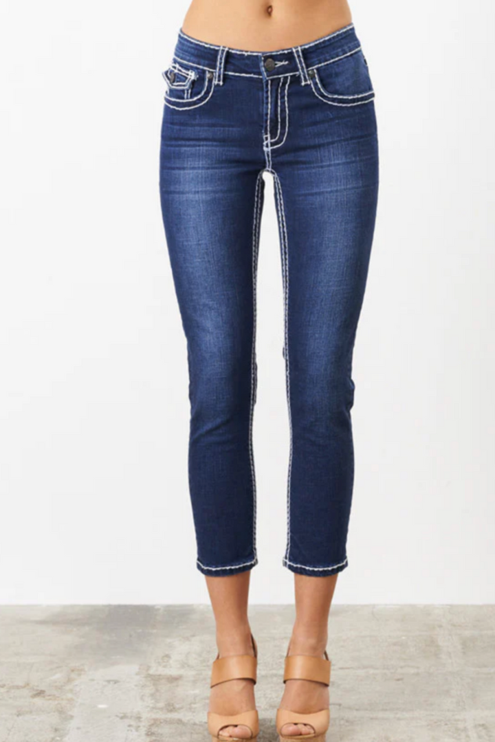 Chelsea Crop Taper Jean - NLJ29