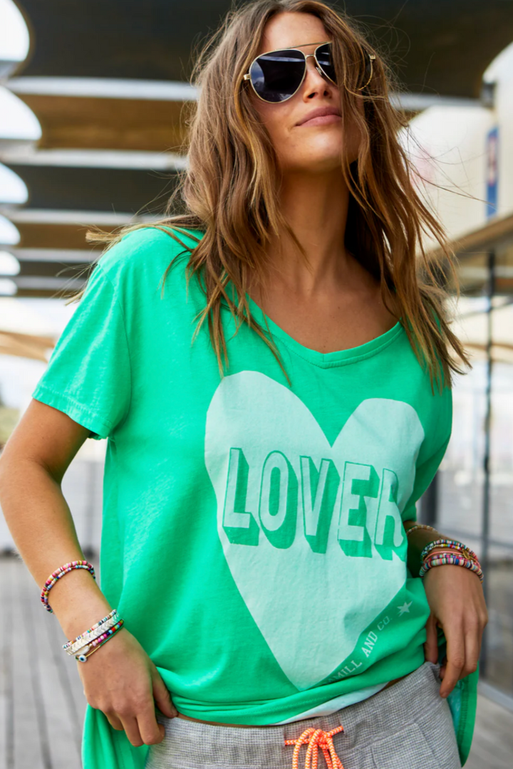 Lover Tee - Green - HC9