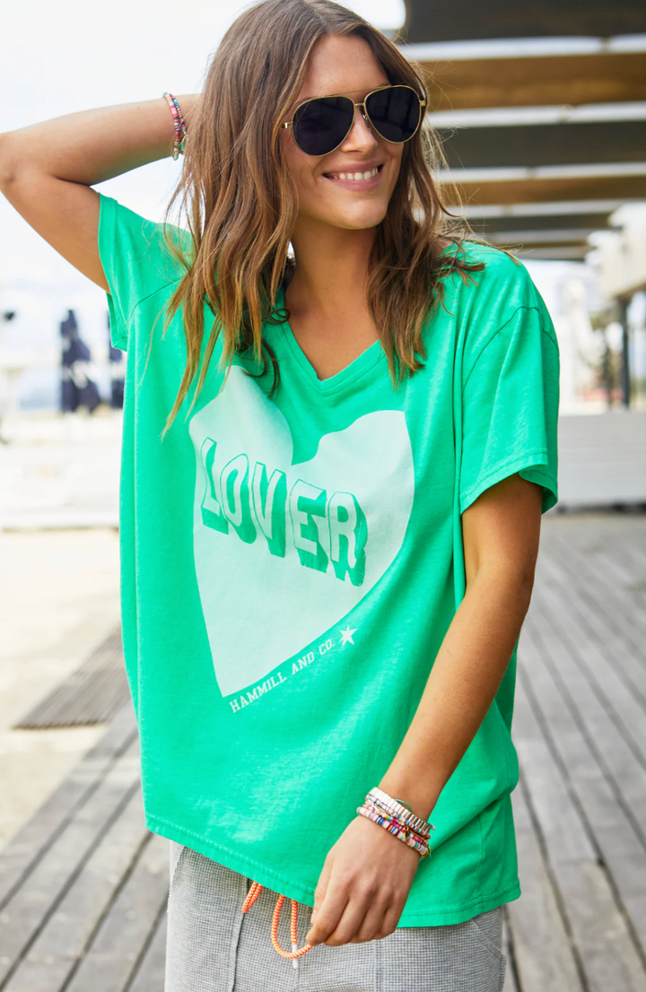 Lover Tee - Green - HC9