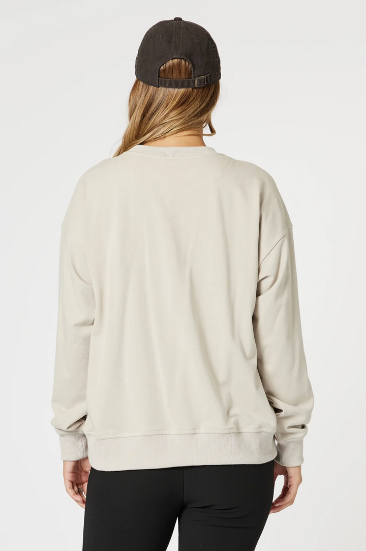 Paris Sweatshirt - Stone - TZ8