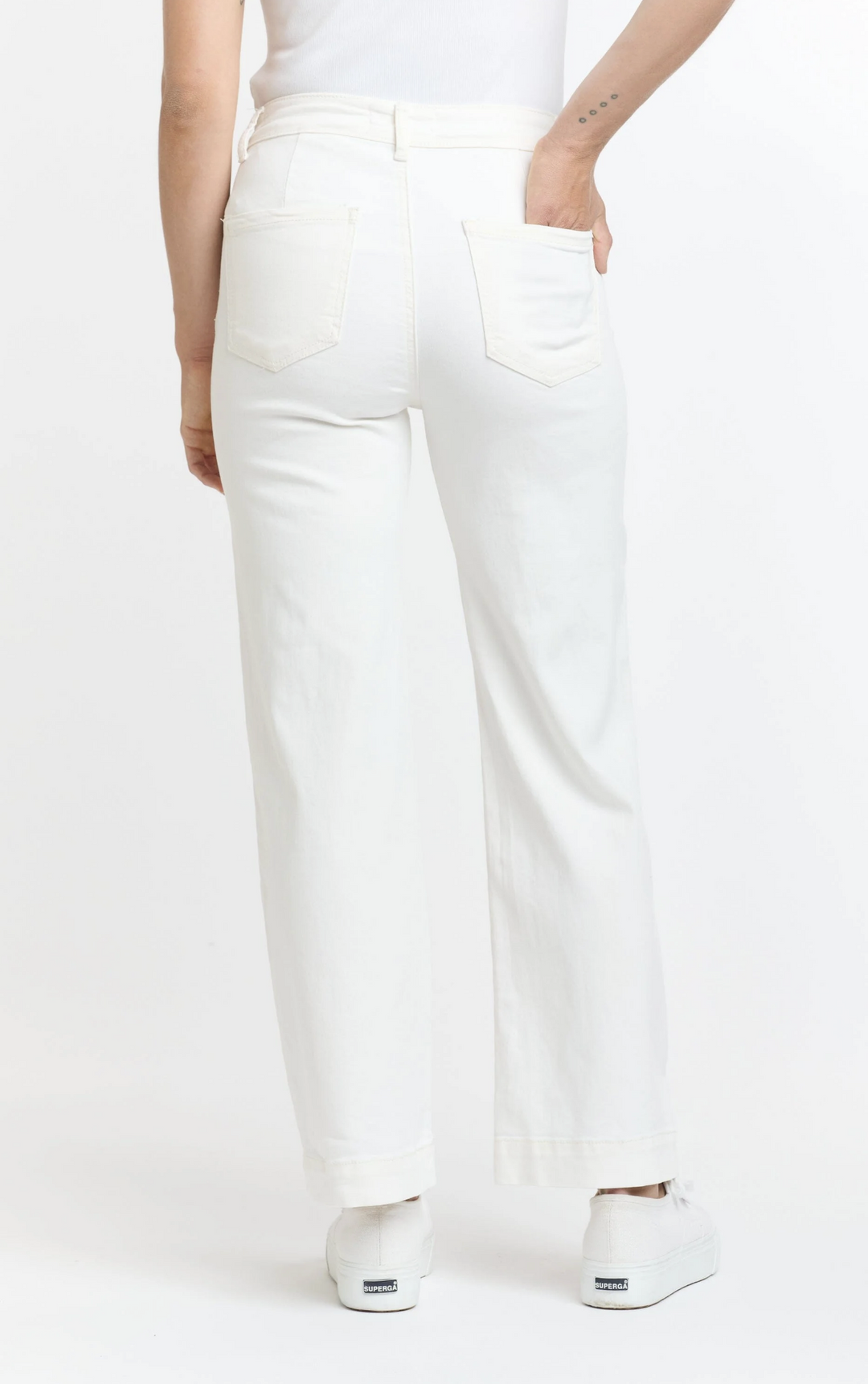 Bobbi Jeans - White - IS3