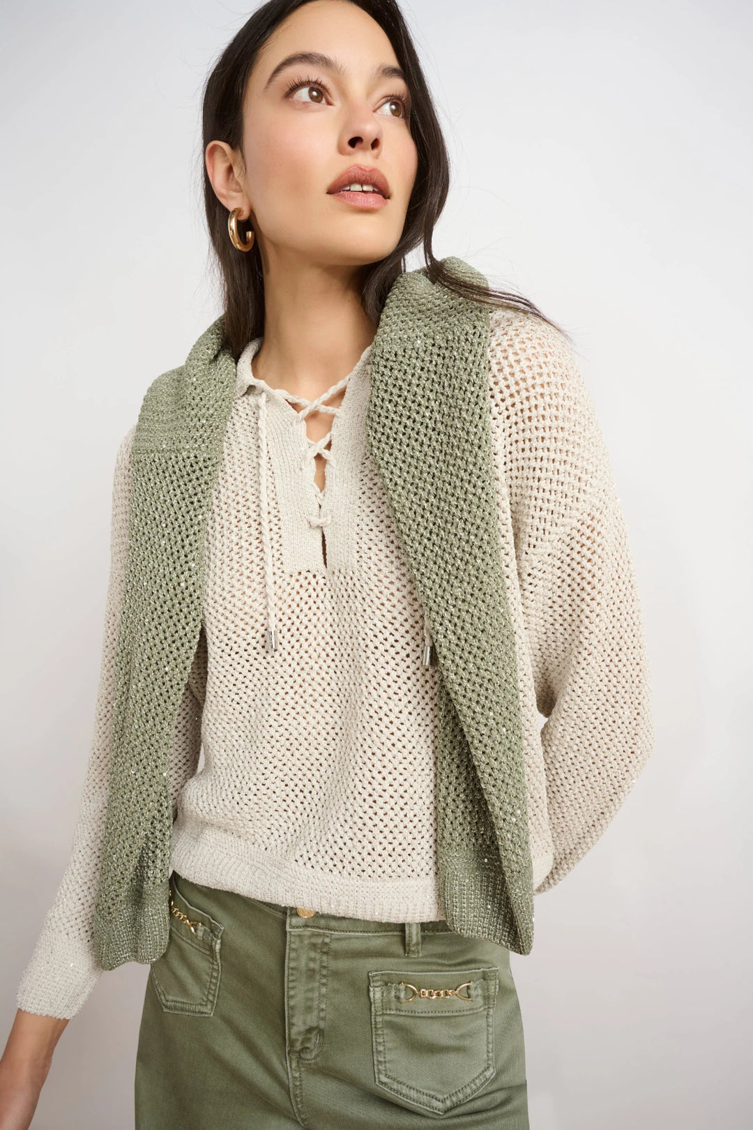 Joseph Ribkoff Sequin Sweater