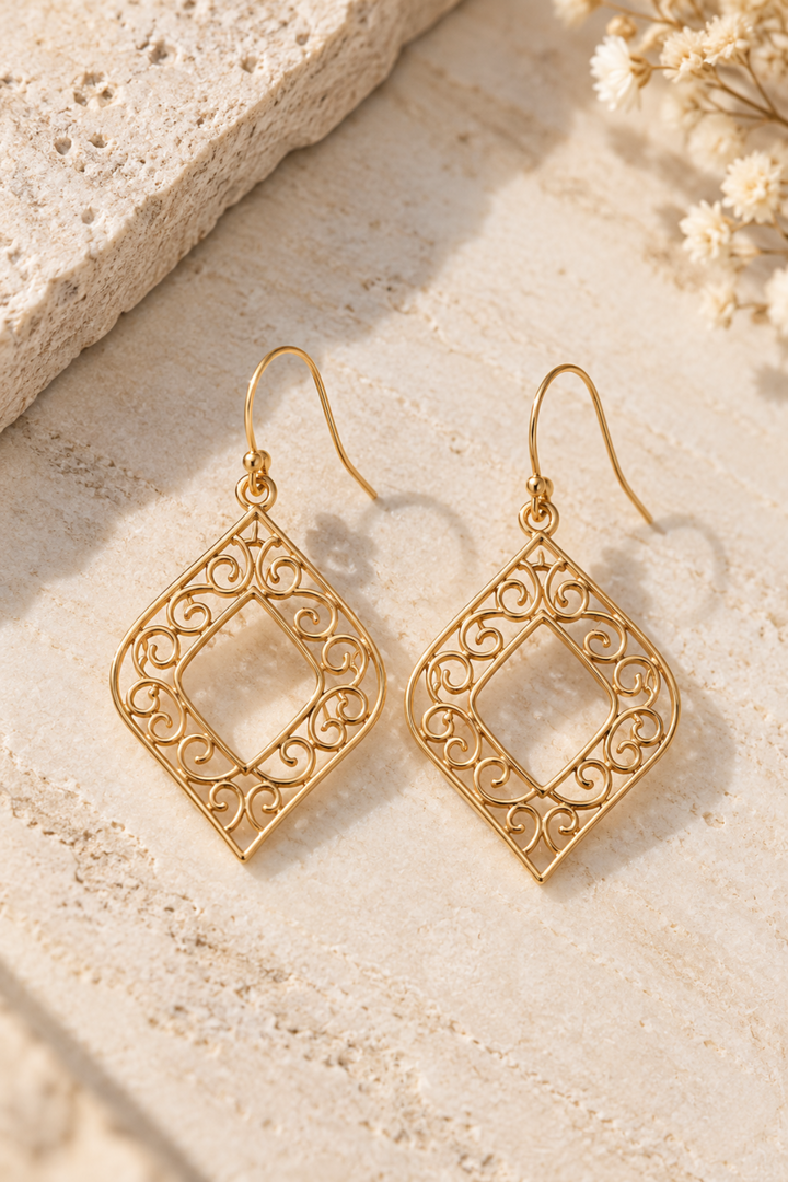 Sheila Earrings - Gold - GG3