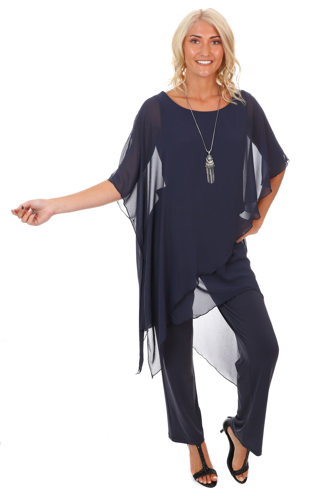 Tilly Jumpsuit - Navy - SIS1