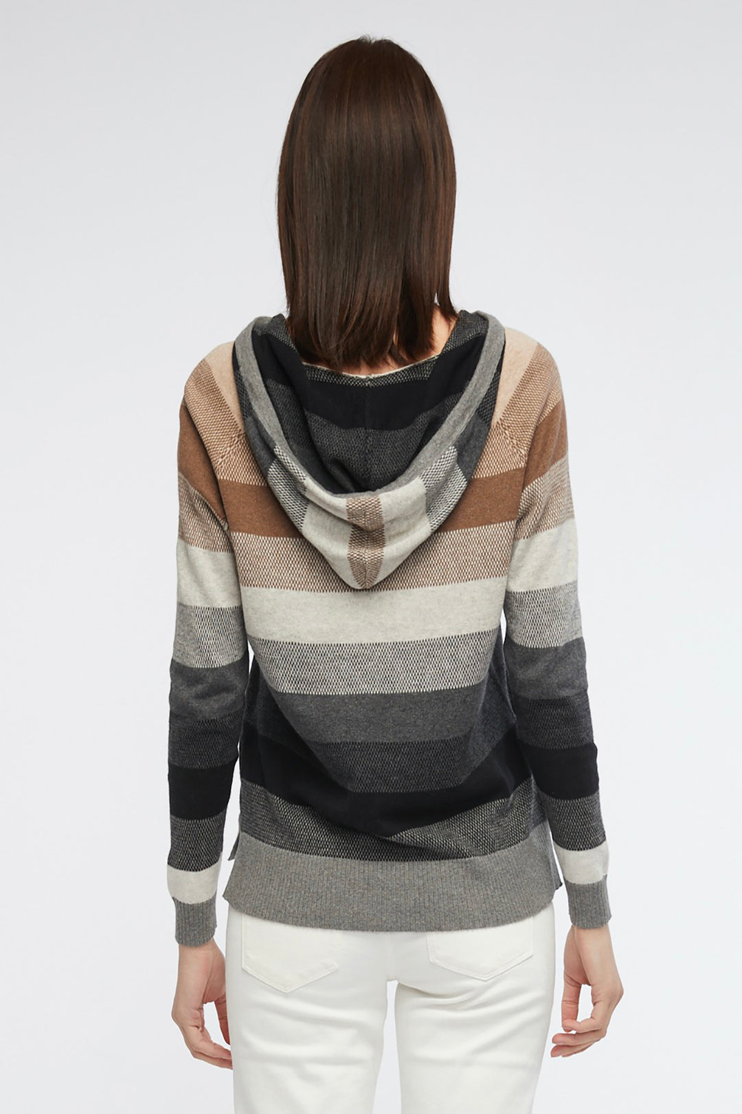 splice clouds hoodie by Zaket & Plover back view