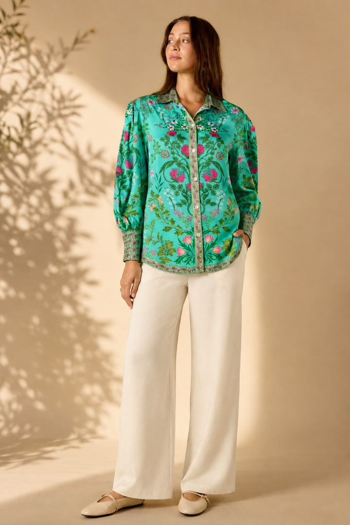 Tatiana Shirt - Green - RY19