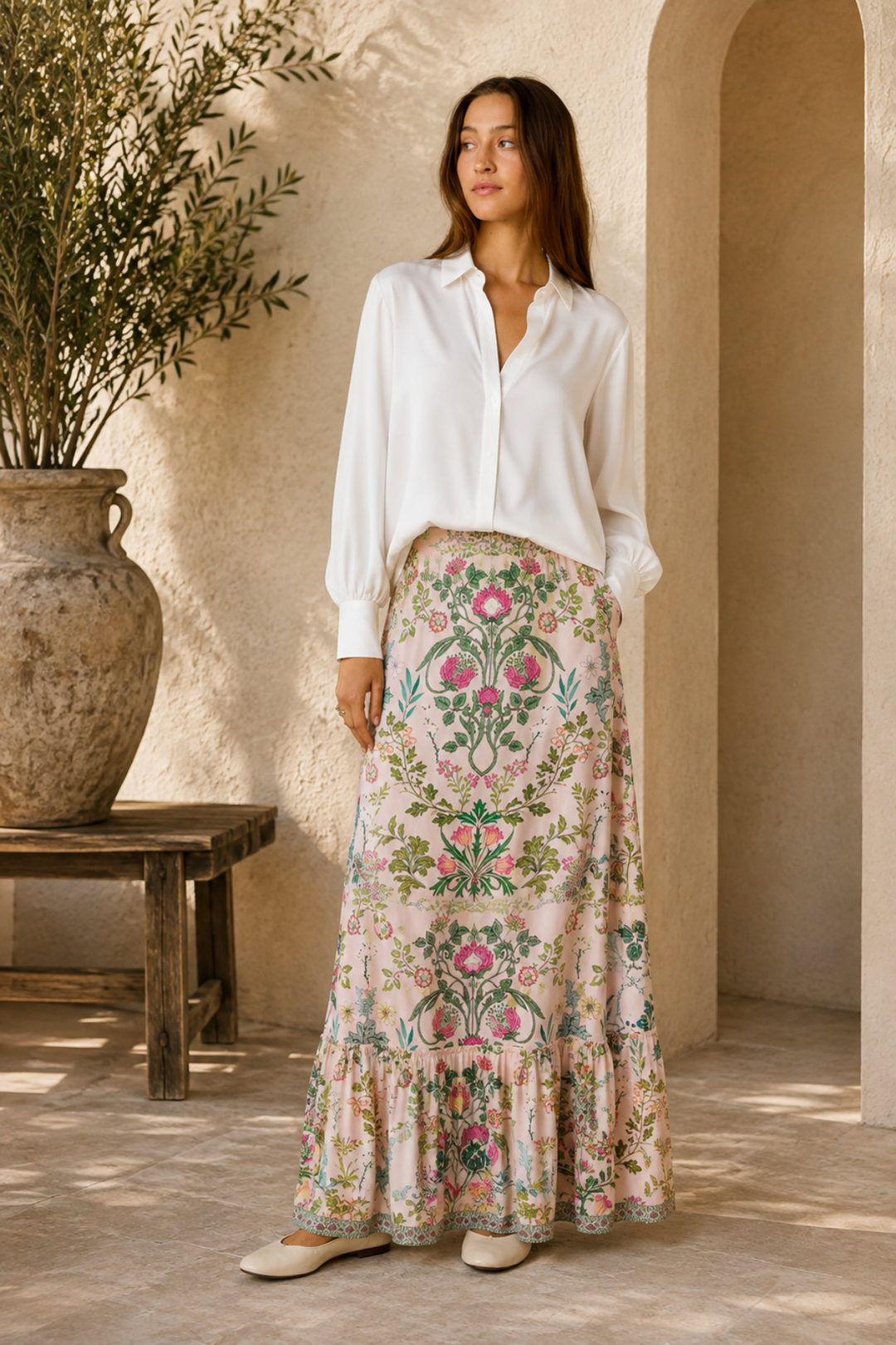 Tatiana Skirt - Pink - RY22