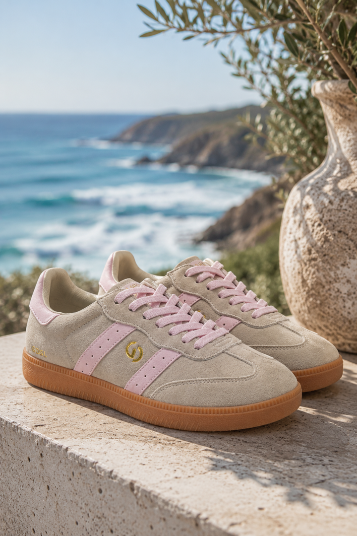Parallel Sneaker  - Taupe/Pink - GO2