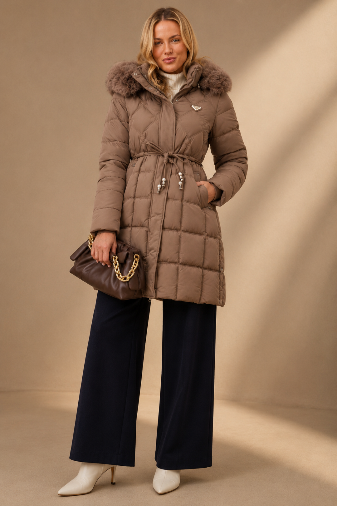The Vienna Puffer - Brown - CK45