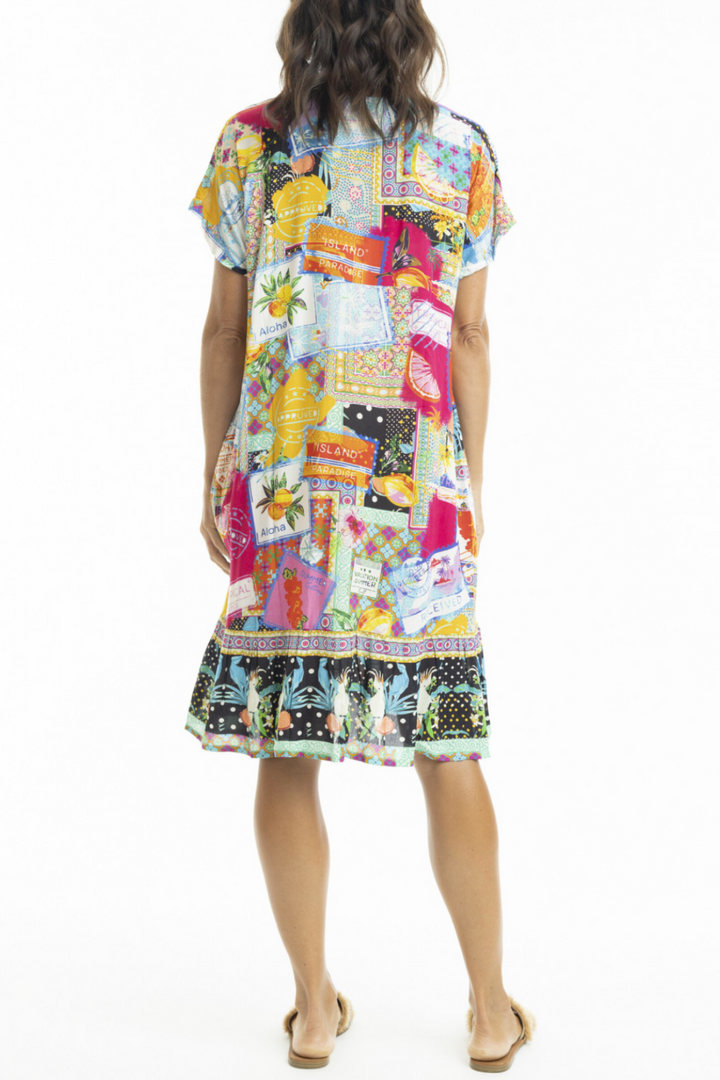 Lana Shift Dress - Print - EP15